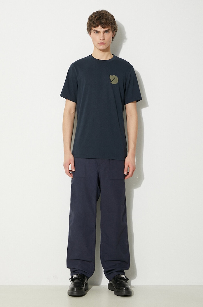Fjallraven t-shirt Walk With Nature T-shirt M F12600216.555 navy SS25