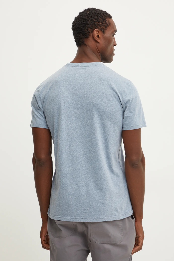 Odzież Fjallraven T-shirt Fjällräven Logo T-shirt M F87310.520.999 niebieski