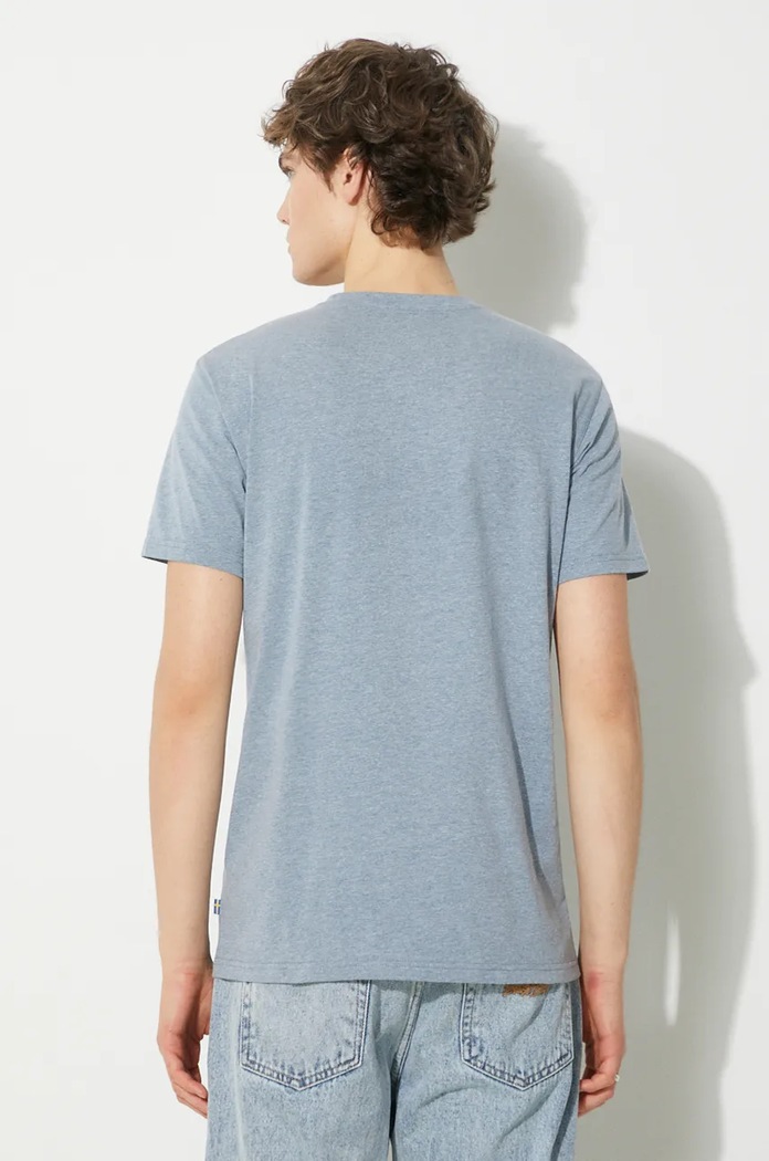 Odzież Fjallraven T-shirt Fjällräven Logo T-shirt M F87310.520.999 niebieski