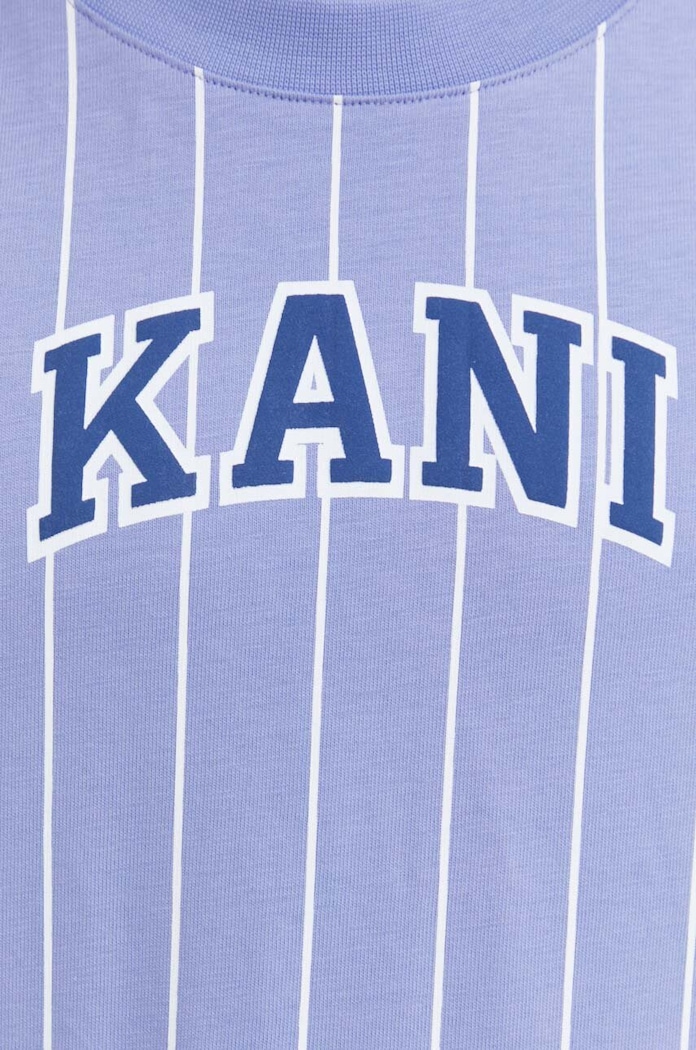 Bavlněné tričko Karl Kani 6069097 fialová
