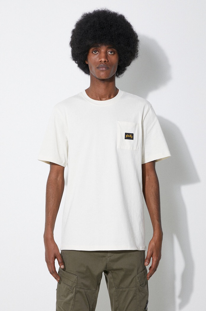 Abbigliamento Stan Ray t-shirt in cotone Patch Pocket SS2400304 beige