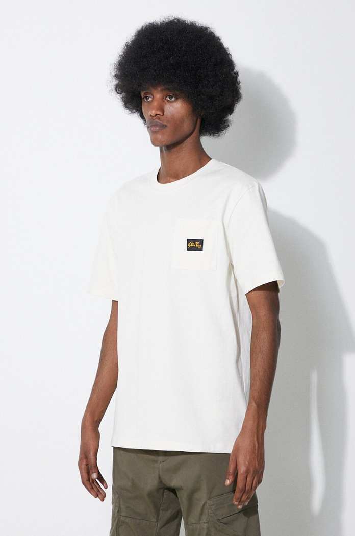 Stan Ray t-shirt in cotone Patch Pocket SS2400304 beige