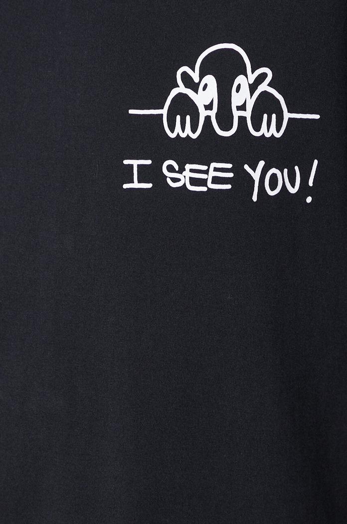 Βαμβακερό μπλουζάκι Neil Barrett Slim "I See You" MY70261A.Y529.524N