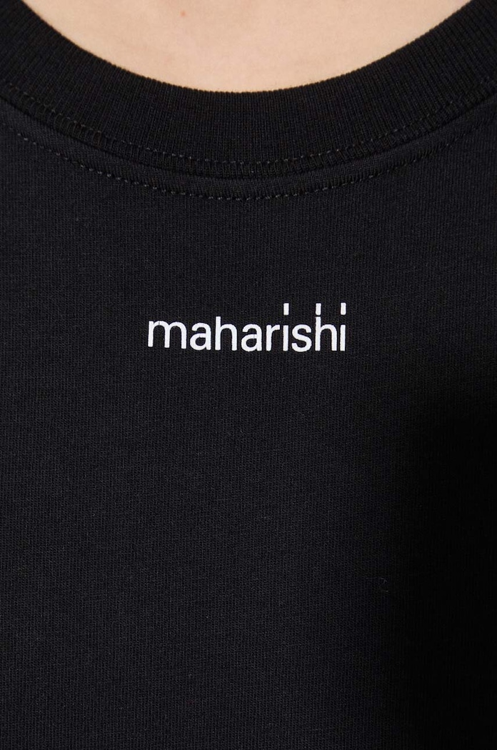 Βαμβακερό μπλουζάκι Maharishi Micro Maharishi 1307.BLACK