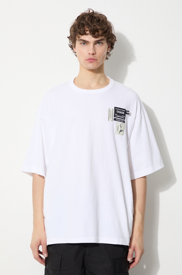 Хлопковая футболка Undercover Tee хлопок белый UC1D4807.4