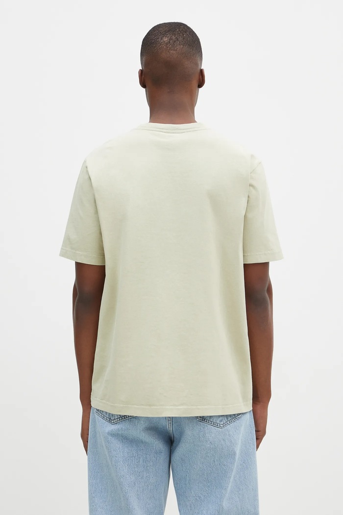 Одяг Бавовняна футболка Maison Kitsuné Bold Fox Head Patch Comfort Tee Shirt MM00127KJ0118 зелений