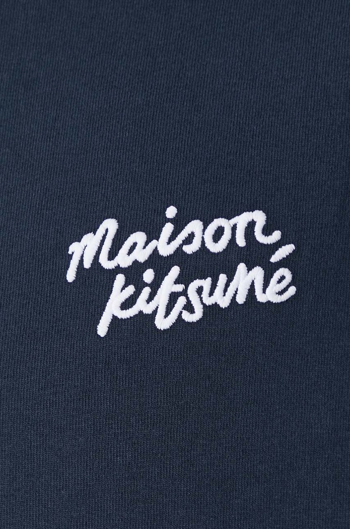 Хлопковая футболка Maison Kitsuné Handwriting Comfort Tee Shirt MM00126KJ0118