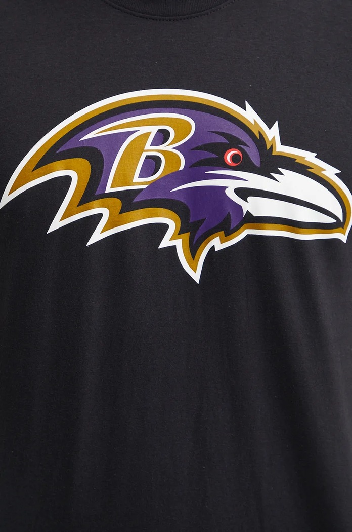 Nike t-shirt in cotone Baltimore Ravens nero N199.00A.8G.CLH