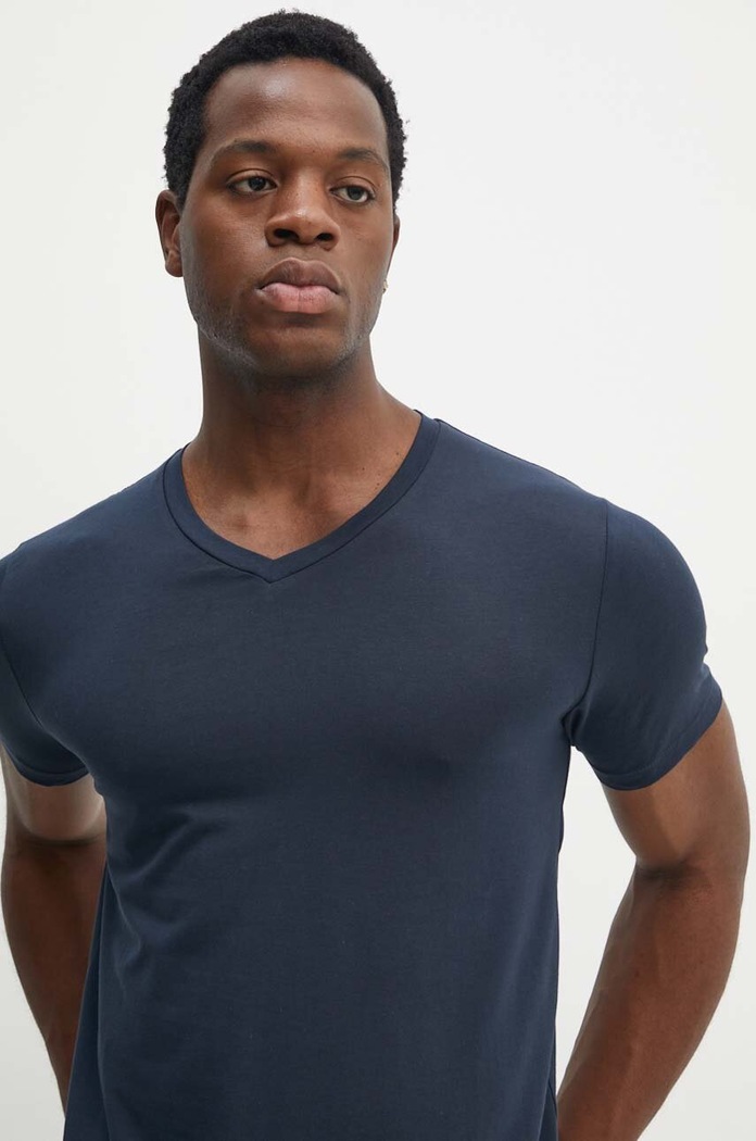 Lindbergh t-shirt granatowy 30.48001E.NAVY