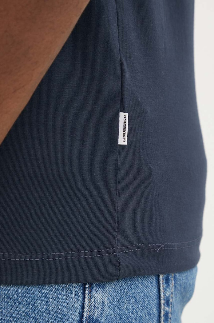 Lindbergh t-shirt 30.48001E.NAVY granatowy