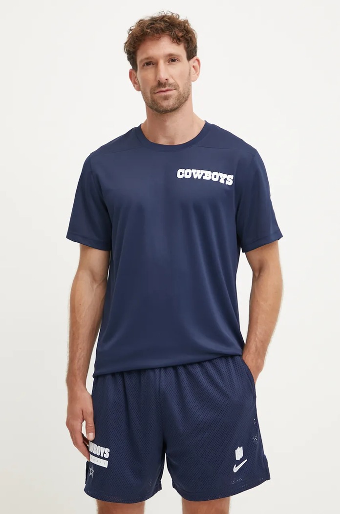 Nike tricou de antrenament New England Patriots print bleumarin 02ES.044P.7RD.K0Z
