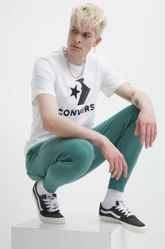 Bavlnené tričko Converse 10025458.A03