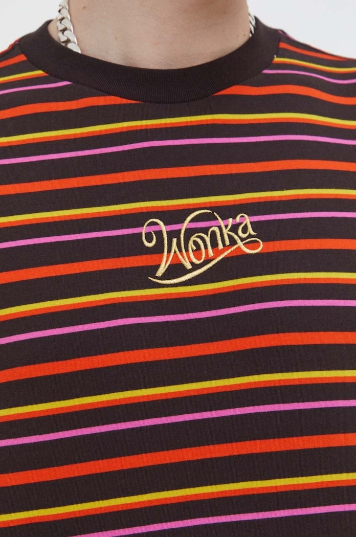 Converse tricou din bumbac Converse x Wonka 10026545.A01