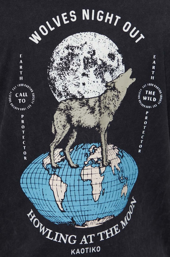 Kaotiko t-shirt bawełniany AK025.01.G002