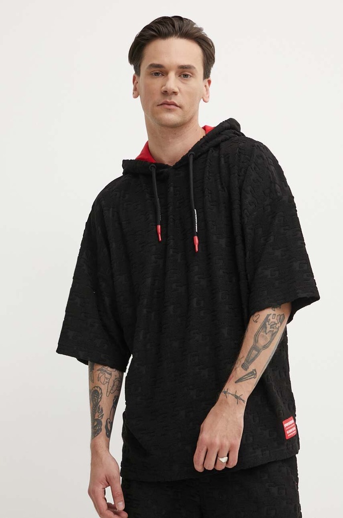 Sprayground tricou SP328 negru SS24