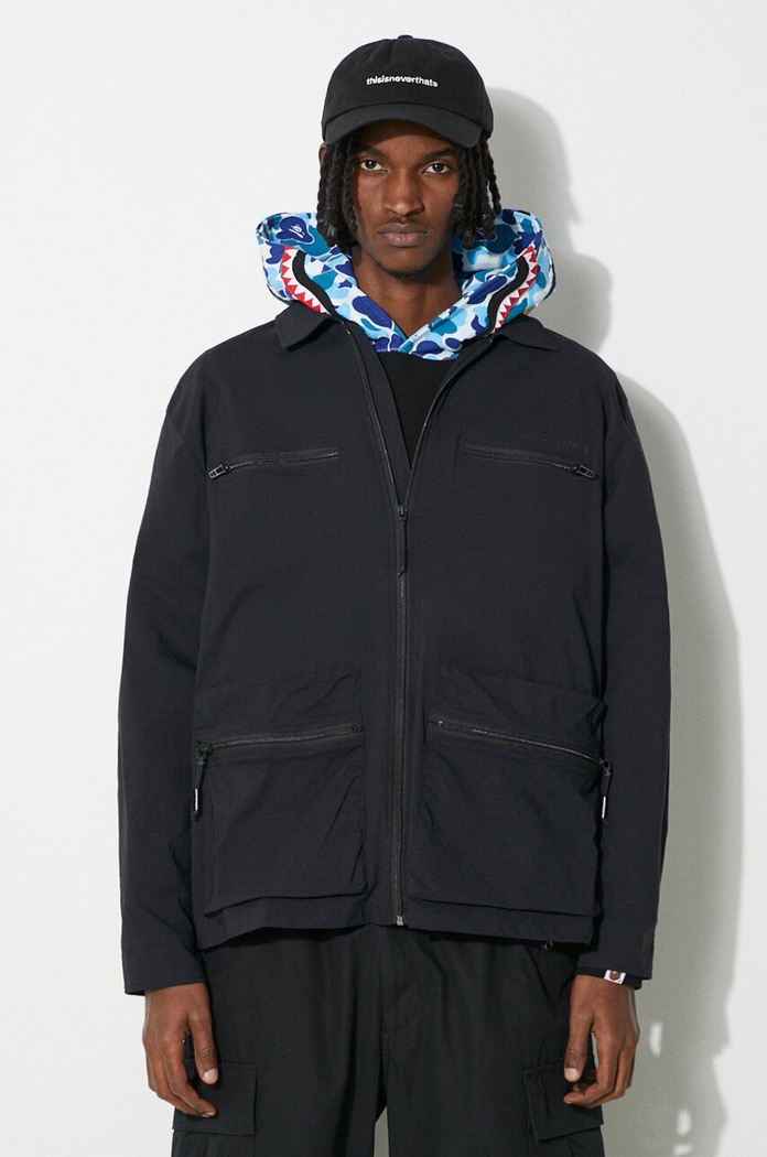 Rains jacket Tomar Overshirt other navy 19320.01