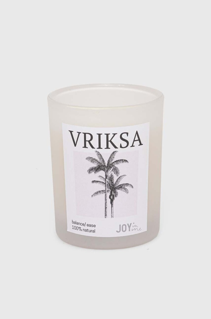 JOYINME candela per la pratica dello yoga e della meditazione Vriksa bianco VRIKSA