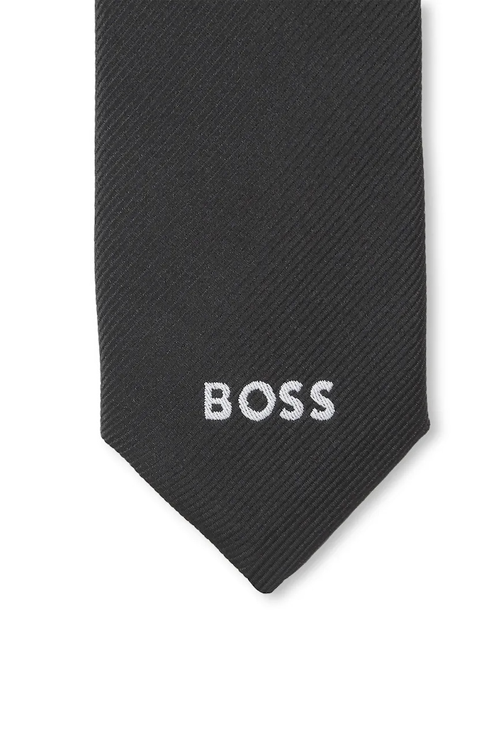 BOSS Cravata copii J52276 negru SS25