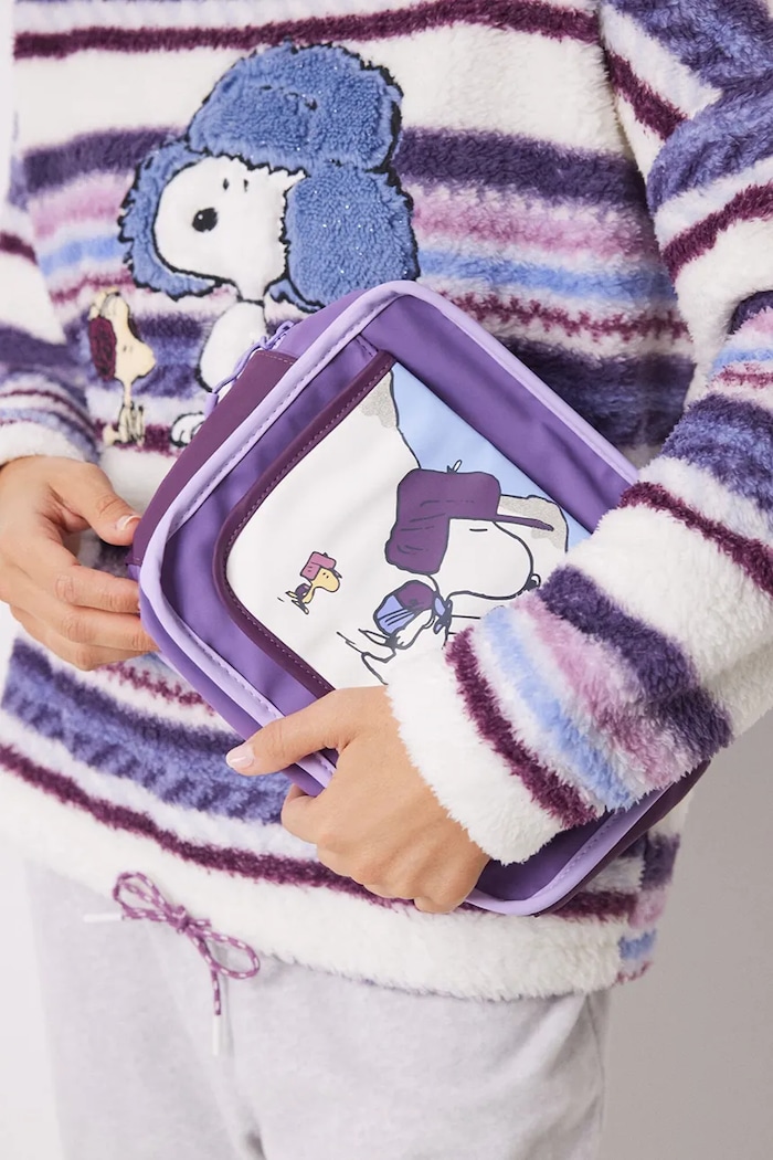 Kozmetická taška women'secret SNOOPY 4848840 béžová