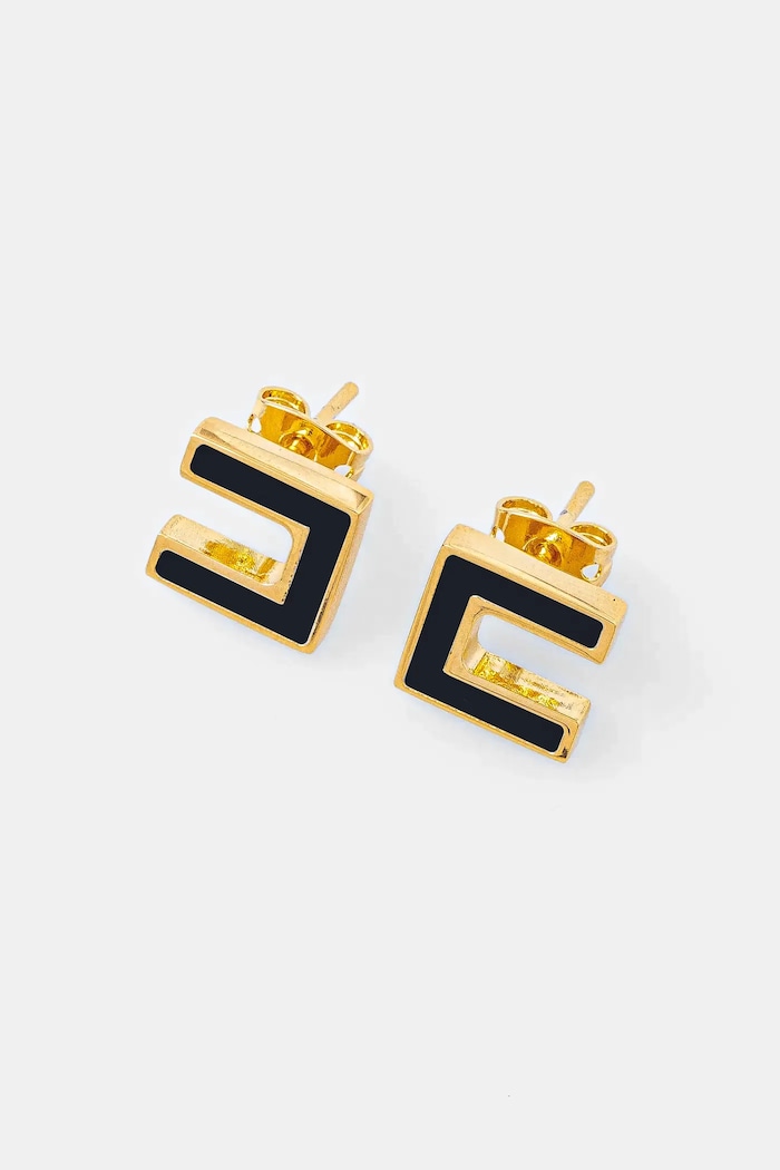Accesorii Elisabetta Franchi cercei OR47K51E2 negru