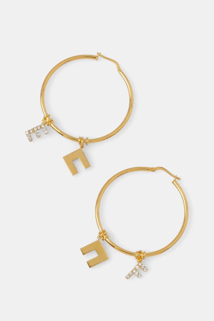 Elisabetta Franchi cercei Gift Box aur OR48A51E2