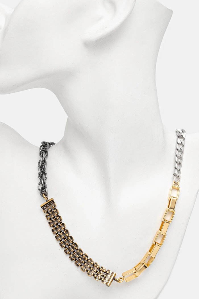 Αξεσουάρ Κολιέ MM6 Maison Margiela SM6UU0071 κίτρινο