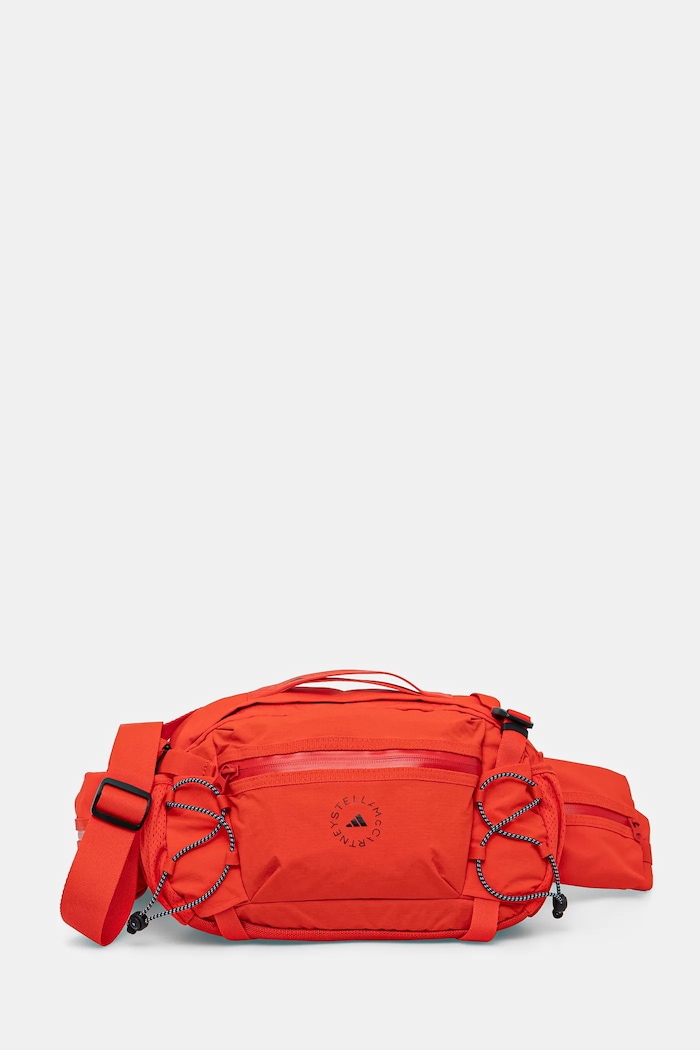 Чанта за кръст adidas by Stella McCartney изчистен червен JN7103
