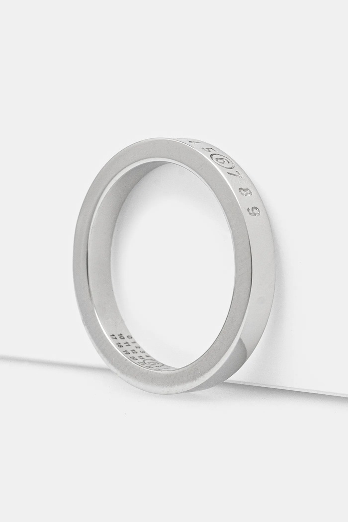 MM6 Maison Margiela ring SM6UQ0059.P6469 silver SS26