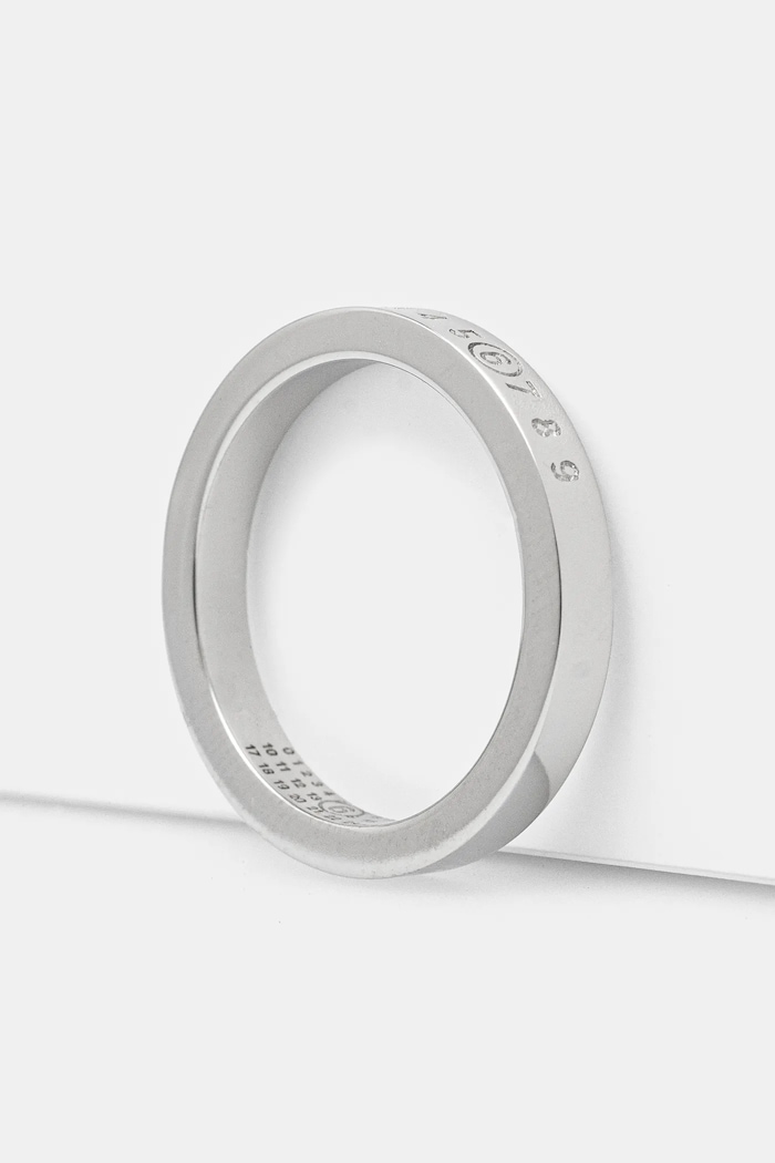 MM6 Maison Margiela ring SM6UQ0059.P6469 silver SS26