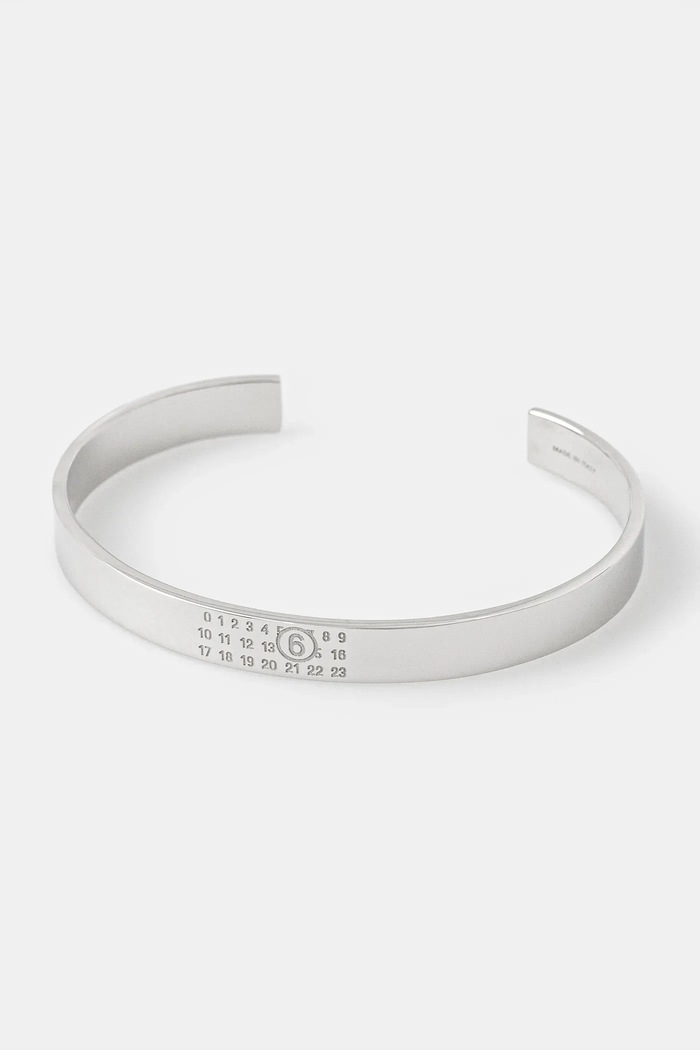 Браслет MM6 Maison Margiela серебрянный SM6UY0061.P6469