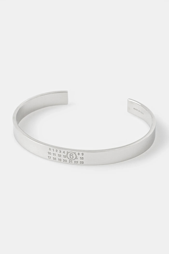 Браслет MM6 Maison Margiela серебрянный SM6UY0061.P6469