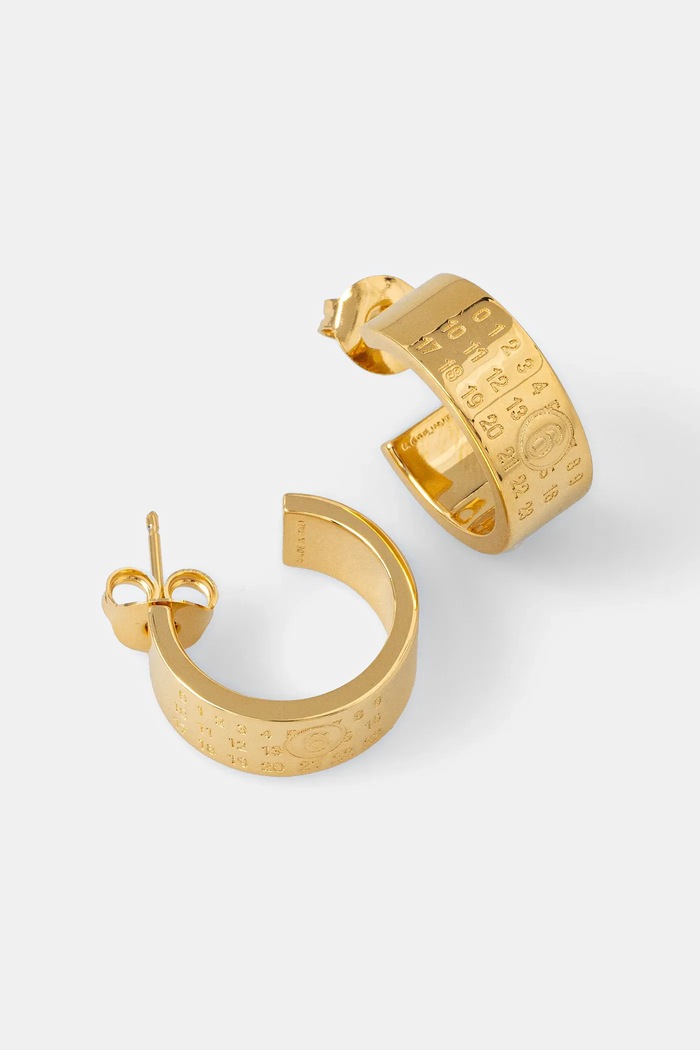 Сережки MM6 Maison Margiela золотий SM7VG0056.SV0310