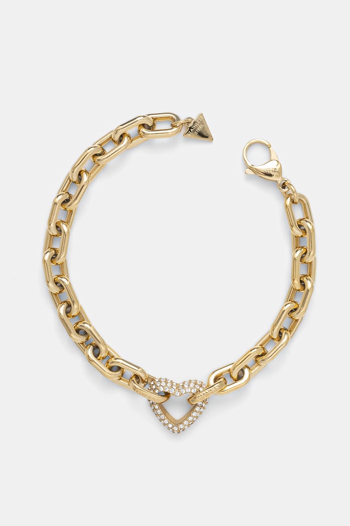Náramek Guess BELOVED zirkonie zlatá JUBB05.016JW