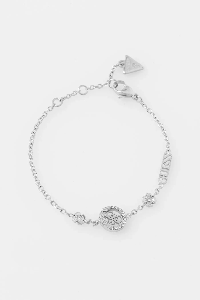 Guess bransoletka 4 LOVE cyrkonia srebrny JUBB05.039JW