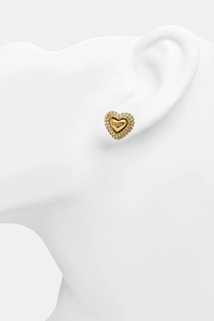 Σκουλαρίκια Guess BELOVED JUBE05.020JW χρυσαφί AW25