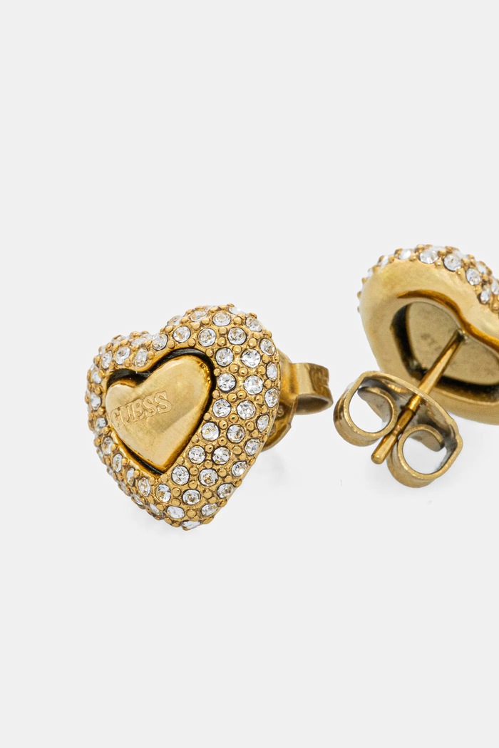 Αξεσουάρ Σκουλαρίκια Guess BELOVED JUBE05.020JW χρυσαφί