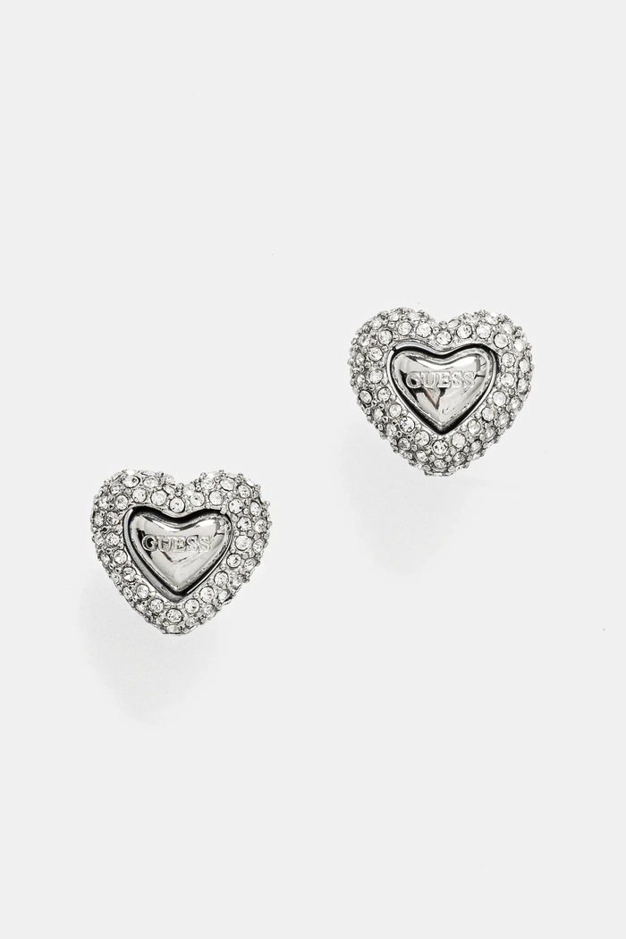 Σκουλαρίκια Guess BELOVED Συσκευασία Δώρου ασημί JUBE05.020JW