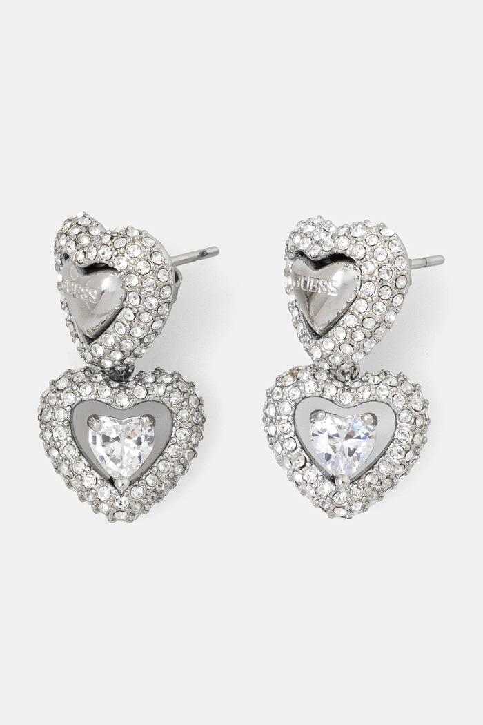 Guess kolczyki BELOVED cyrkonia srebrny JUBE05.025JW