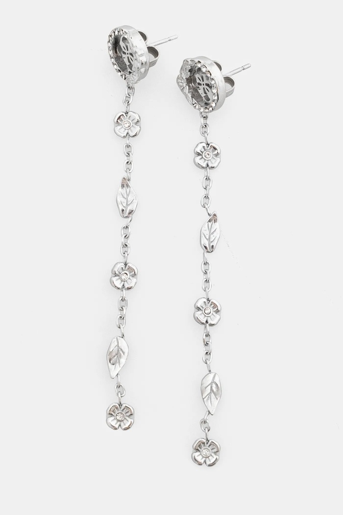 Náušnice Guess 4 LOVE stříbrná JUBE05.040JW