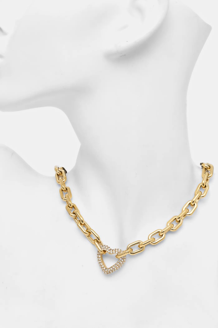 Αξεσουάρ Κολιέ Guess BELOVED JUBN05.015JW χρυσαφί
