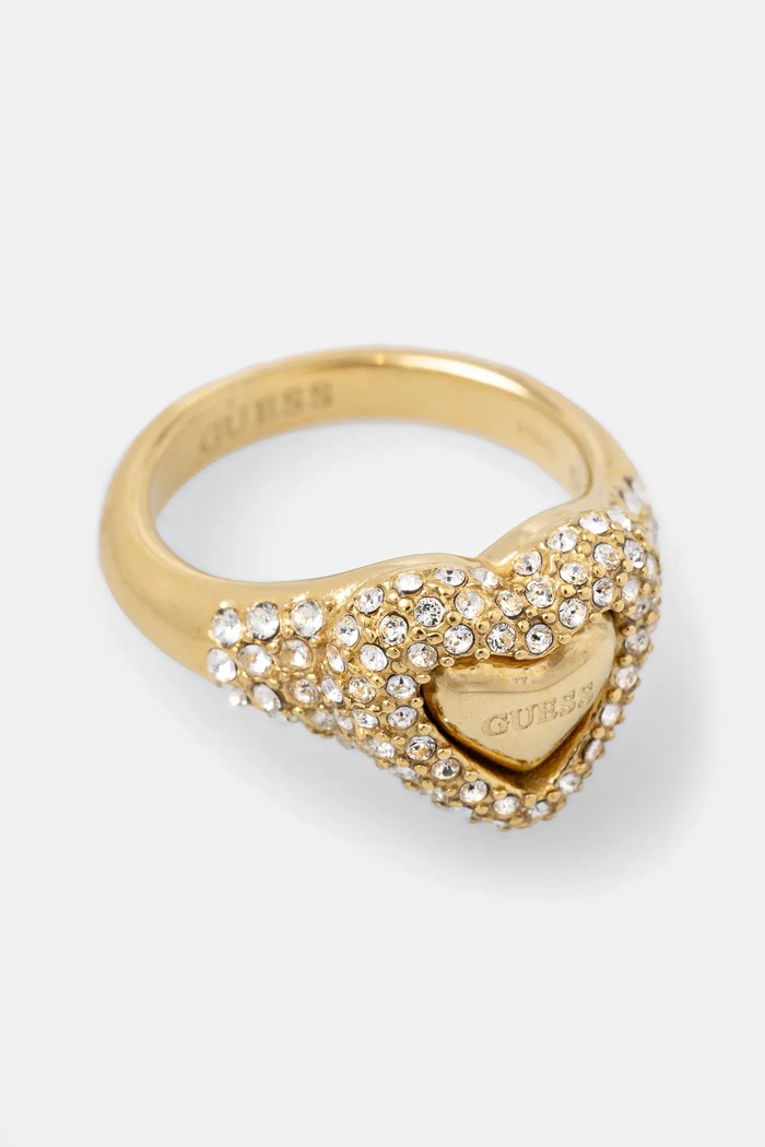Prsteň Guess BELOVED ostatné zlatá JUBR05.019JW