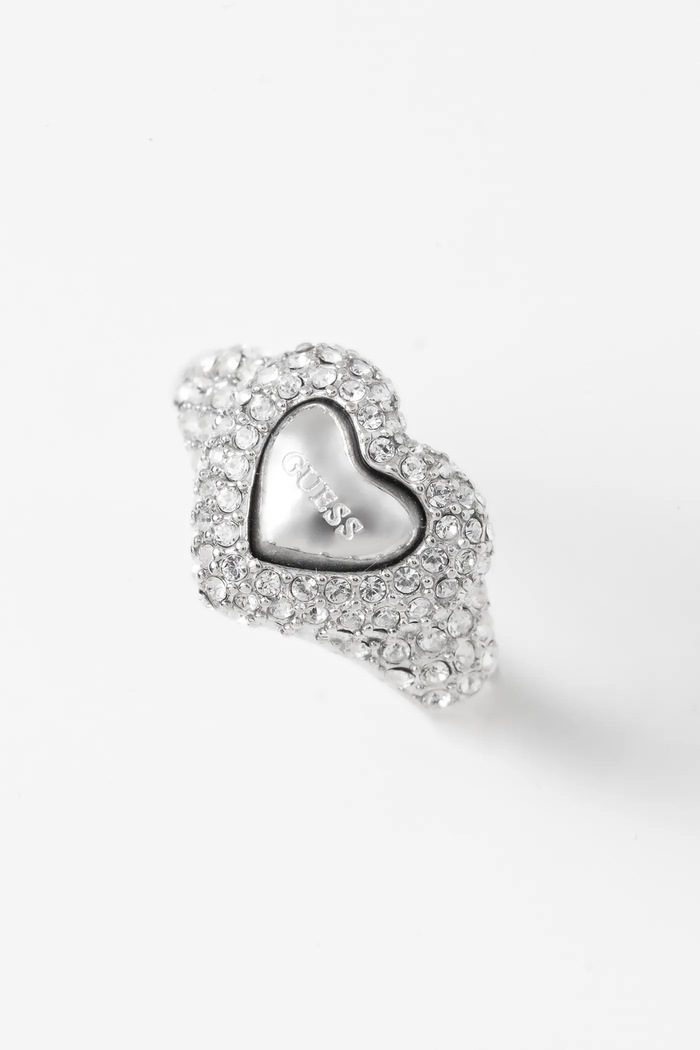 Guess pierścionek BELOVED Gift Box srebrny JUBR05.019JW
