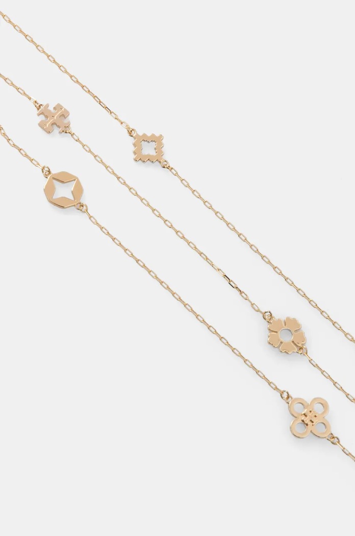 Tory Burch naszyjnik Kira Clover Long 157985.720 złoty SS25