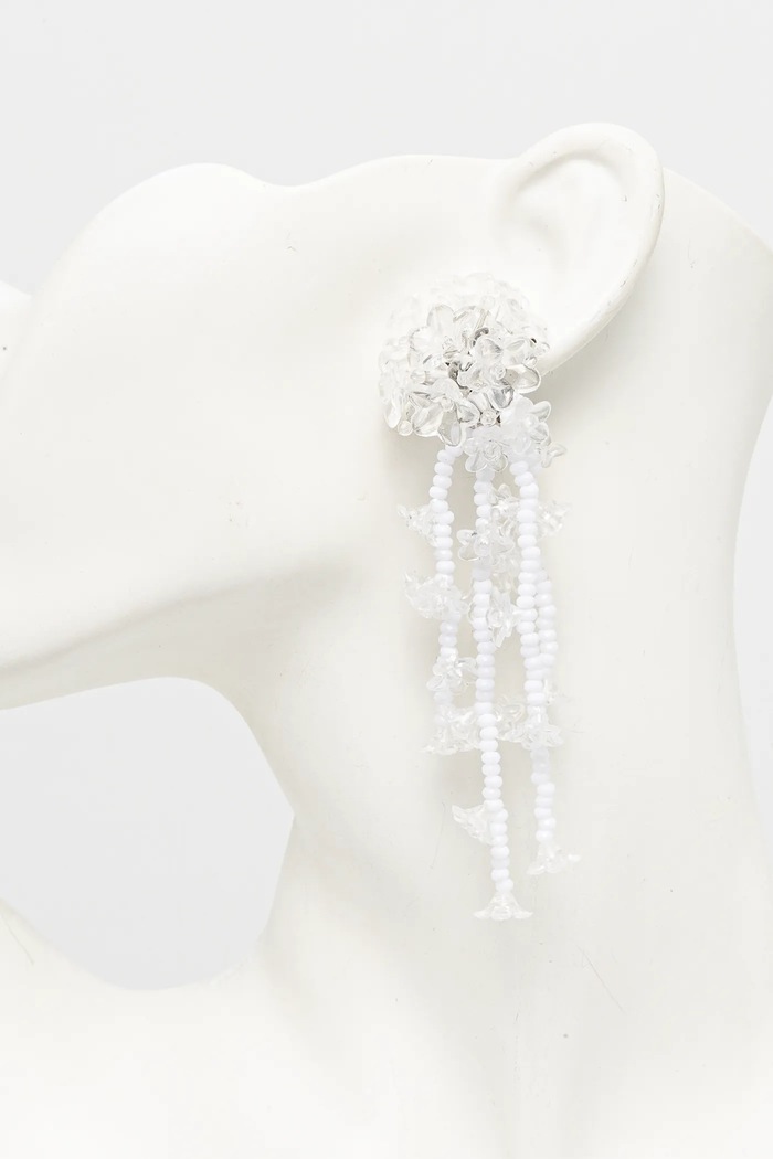 Weekend Max Mara clip on alb 2515751035600