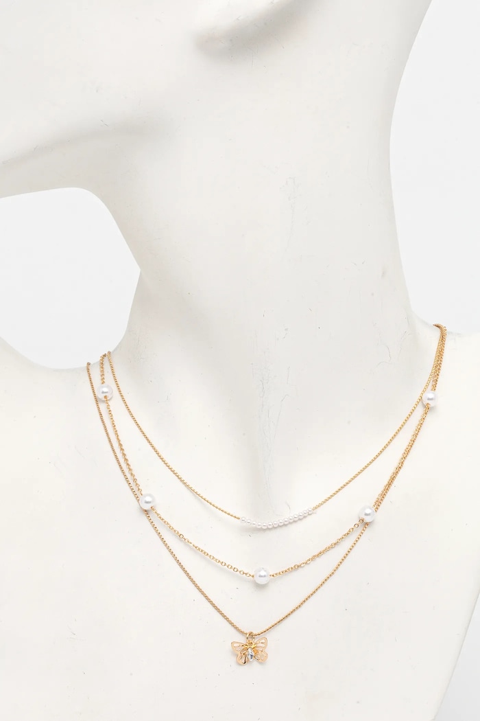 Accesorii Aldo Colier ANNPEARL 3-pack ANNPEARL.102 aur