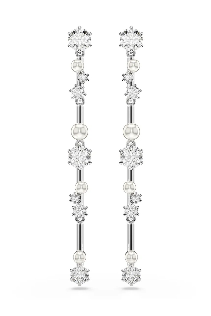 Swarovski cercei CONSTELLA Cristal Swarovski argintiu 5705614