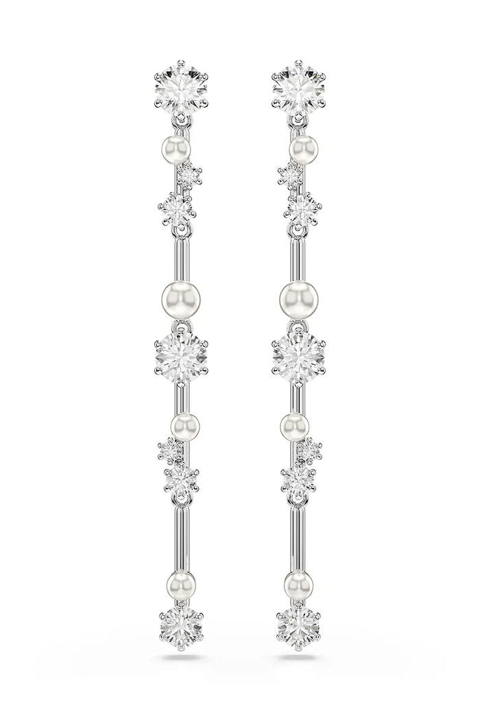 Swarovski cercei CONSTELLA Cristal Swarovski argintiu 5705614