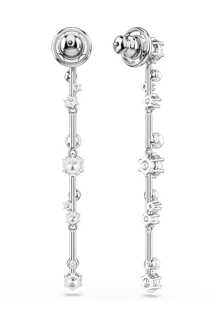 Swarovski cercei CONSTELLA argintiu 5705614