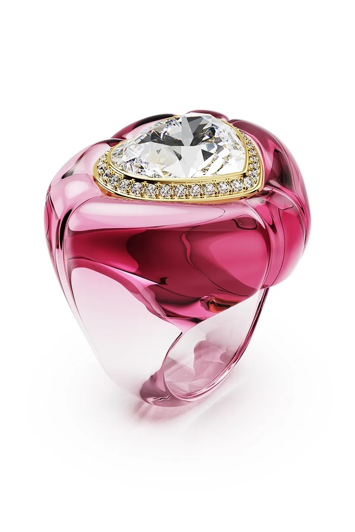 Doplňky Prstýnek Swarovski DULCIS 5709996 růžová