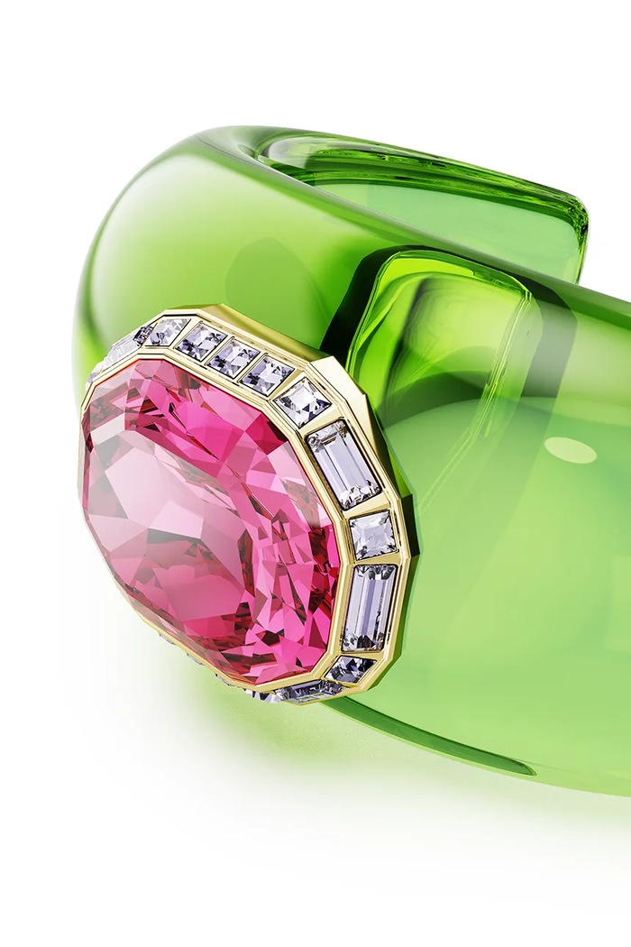 Swarovski set bratari DULCIS 2-pack 5723515 verde